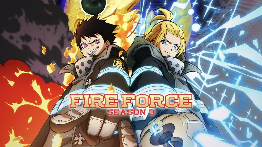 أنمي Fire Force الموسم 3 الحلقة 1 مترجمة